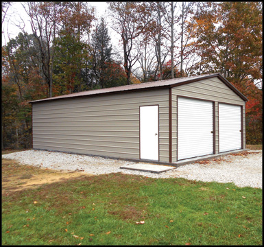 Metal Garages build photo 2