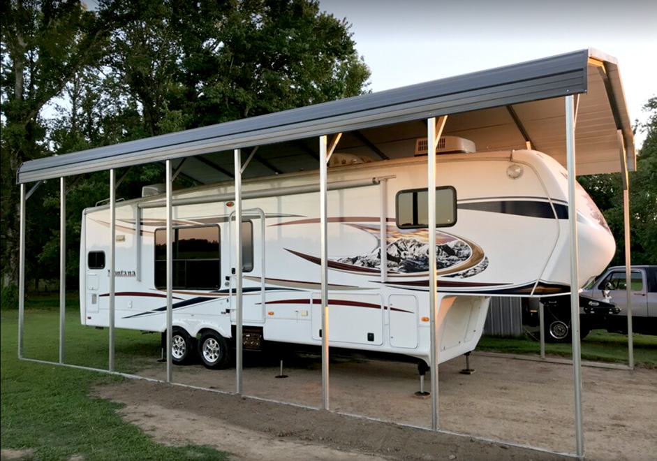 Metal RV & Boat Covers — The Shed Store Hattiesburg